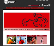 Beast Sports Apparel Website