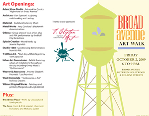 broad avenue art walk