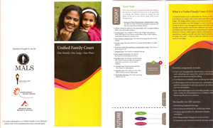 Unified Family Court brochure